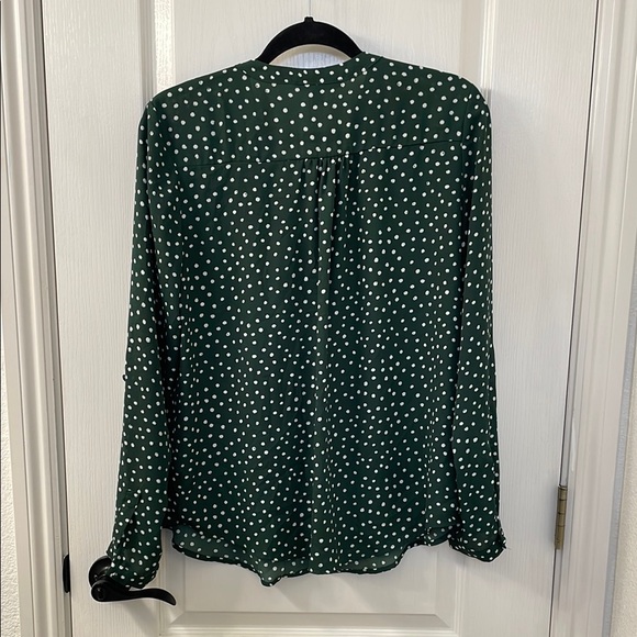41 Hawthorn Green Polka Dot Blouse - Picture 5 of 7